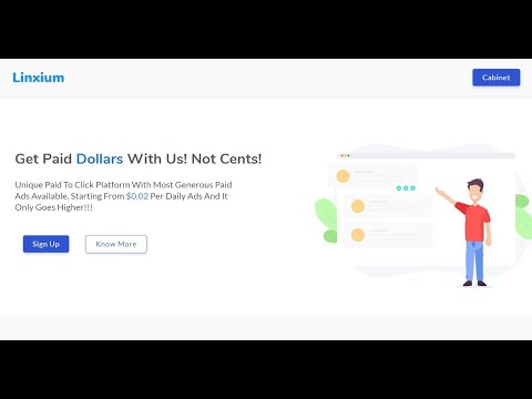 НОВИНКА! Без вложений! Букс Linxium, вывод от 2 $