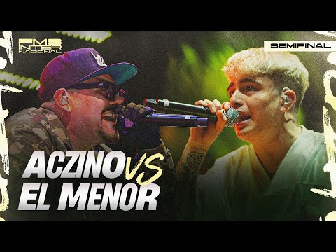 Aczino vs El Menor (Semifinal) – Final San Salvador (El Salvador). – FMS (Internacional 2025)