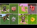 Actions And Stuff Vs Minecraft Baby Mobs Full Comparison