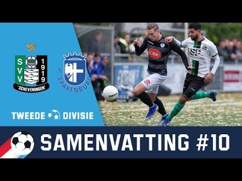 Samenvatting SVV Scheveningen-SV Spakenburg 02-november-2019 | Tweede Divisie