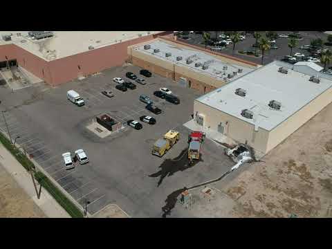 mult Dumpster fires 99 cents store Dem and Noble