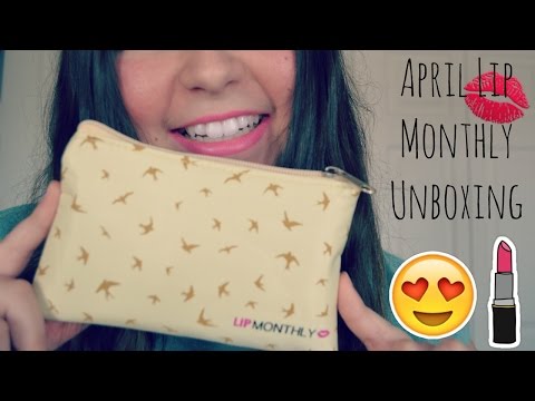 April 2016 Lip Monthly Unboxing