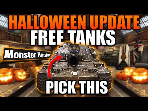FREE TANKS NOW + MONSTER HUNTER! World of Tanks Console NEWS