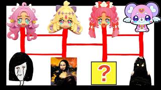 【呪いのあみだくじ】神社でお参りしていたら封印のお札が取れてプリキュアたちに呪いが！！名探偵プリキュア⛩️