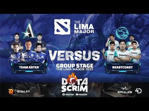 Team Aster vs beastcoast - Lima Major 2023 - Group Stage - Game Highlights - BO2