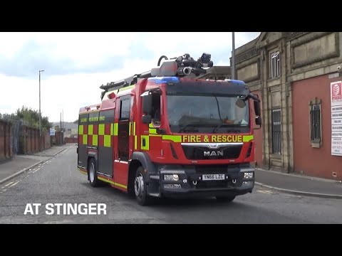The Rosenbauer AT Stinger - Lancashire Fire & Rescue Service