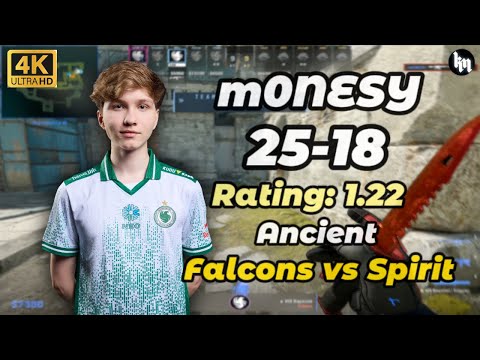 m0NESY (25-18) Falcons vs Spirit (Ancient) | IEM Chengdu 2025 #cs2 #m0nesy