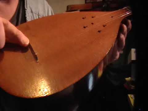 KURDISH TANBOR  figuring out Scale length and adjusting intonation