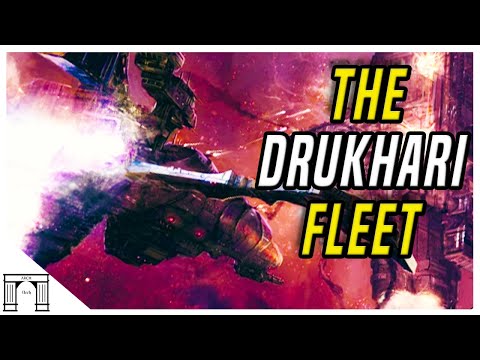 The Drukhari Fleet! The Ships, Tactics And Strategies Of The Dark Eldar Navy