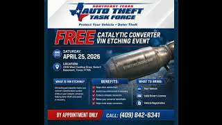 FREE Beaumont Area Community Event