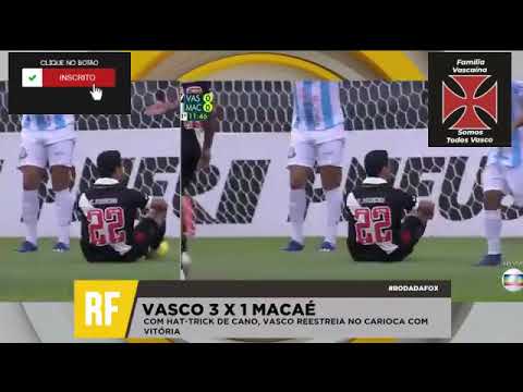 RODADA FOX | Vasco 3 x 1 Macaé - SHOW de GERMAN CANO, HAT-TRICK do ARGENTINO