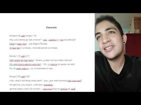 Pronunciación inglesa friends