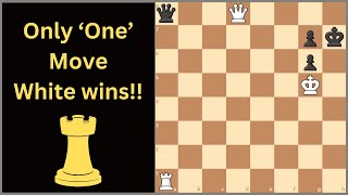 looks so easy but so tricky! (beware stalemate!)