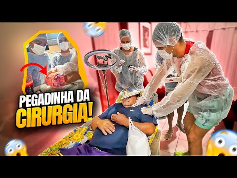 ÉPICO! BÊBADO, GALO CEGO VAI ACORDAR DURANTE UMA CIRURGIA 😆🤣 | GALO CEGO