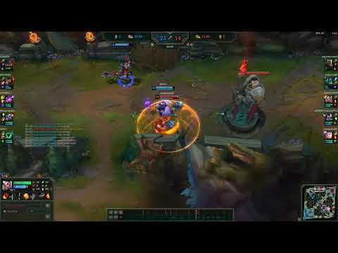 ap rakan mid outplays aatrox and thresh