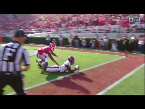 2017 USC vs Georgia - Bryan Edwards 12 Yd Touchdown Reception