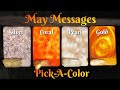 🌺May Messages & Predictions! | Pick-A-Color