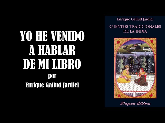 Vídeo relacionado con Cuentos tradicionales de la India (Libros de los Malos Tiempos)