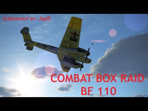 Wife's Bf 110 Hurrying Wesel Stronghold Raid