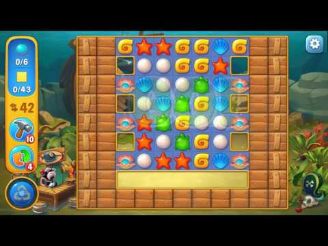 Fishdom level 381 Gameplay (iOS Android)