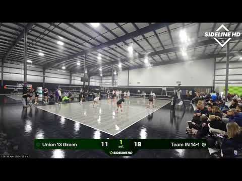 Union 13 Green @ Team IN 14-1 (2025.12.14)