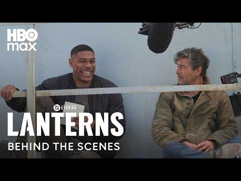 Lanterns - Kyle Chandler & Aaron Pierre Are a Green Lantern Odd Couple