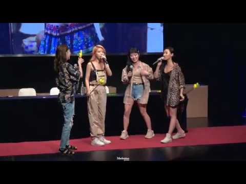 [4K] 180805 RED MOON 신촌 팬싸인회 포토타임 마마무 (MAMAMOO) 전체직캠 fancam (시작전 음성포함) [ENG,CHN,ESP SUB]