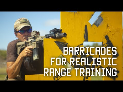 Barricades for Realistic Range Training | Tactical Rifleman