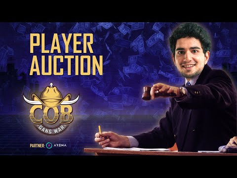 COB GANGWAR AUCTIONS ft. Tanmay, Suhani, Joel, Abish, Vaibhav and Biswa