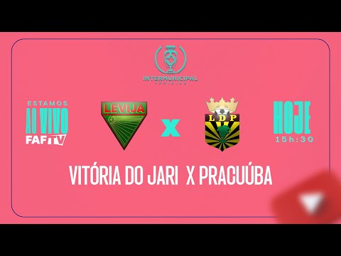 VITÓRIA DO JARI X PRACUÚBA | SEMIFINAL CAMPEONATO INTERMUNICIPAL FEMININO 2025 | AO VIVO COM IMAGEM