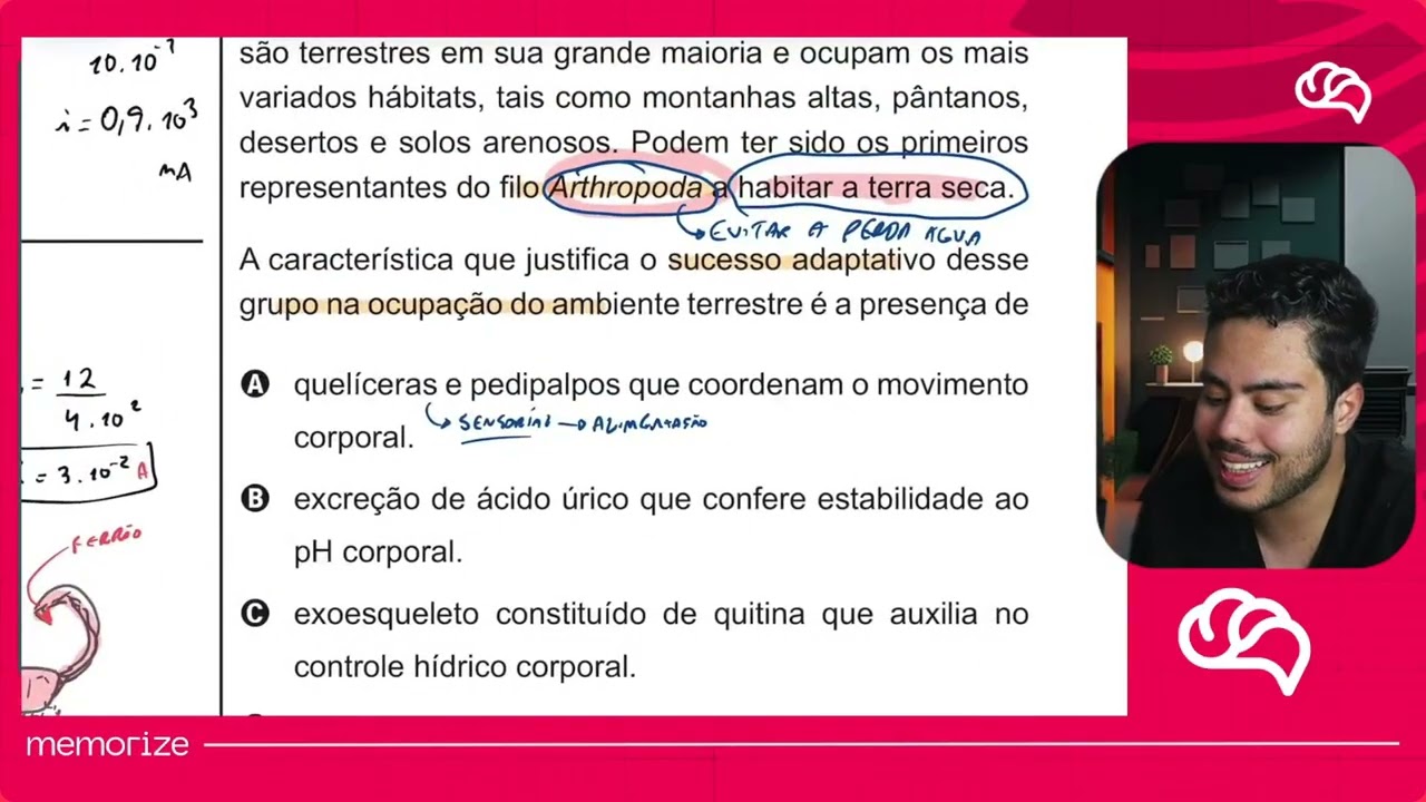 Resolução em Vídeo — Questão 118 ENEM 2020
