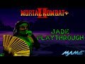 Mortal Kombat II Plus Jade Playthrough MAME 1080p 60fps