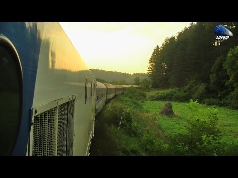 Cabview EGM621 Führerstandsmitfahrt pe Apus/on Sunset in Munții Apuseni Mountains