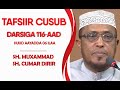 Tafsiirka Darsiga 116aad Huud 06 Ilaa