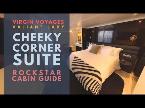 What’s a Cheeky Corner Rockstar Suite like on Virgin Voyages?
