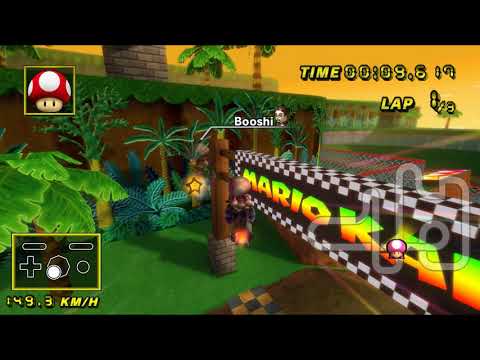 【CTGP 200cc WR】Jungle Cliff (Glitch) - 1:09.255 - Weexy