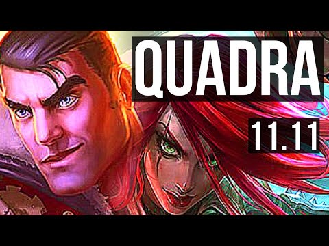 JAYCE vs KATARINA (MID) | 3.7M mastery, Quadra, 1400+ games | NA Master | v11.11