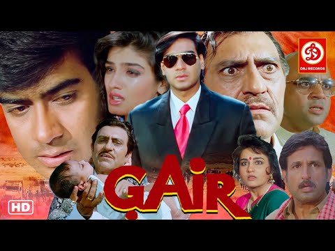 Gair Hindi Action Movies | Ajay Devgn Raveena Tandon Amrish Puri Paresh Rawal | Hindi HD Movie