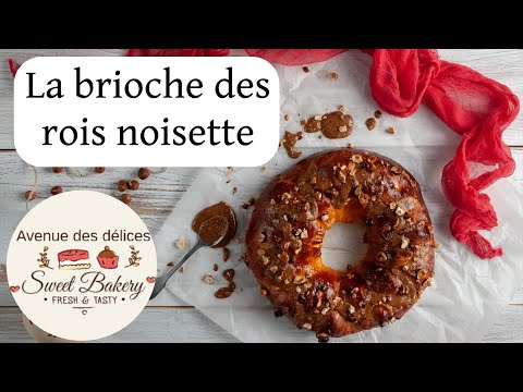 Recette de la brioche des rois infiniment praliné de Pierre Hermé