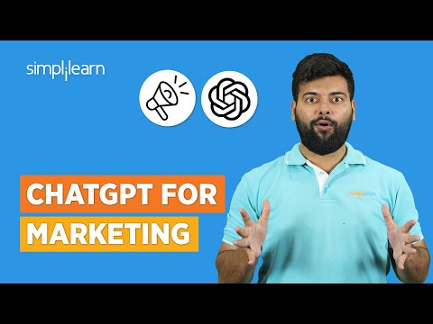 ChatGPT for Marketing | How to Use ChatGPT for Marketing | ChatGPT for Beginners | Simplilearn