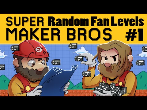 Super Mario Maker | Random Fan Levels Ep. 1 | Super Beard Bros.