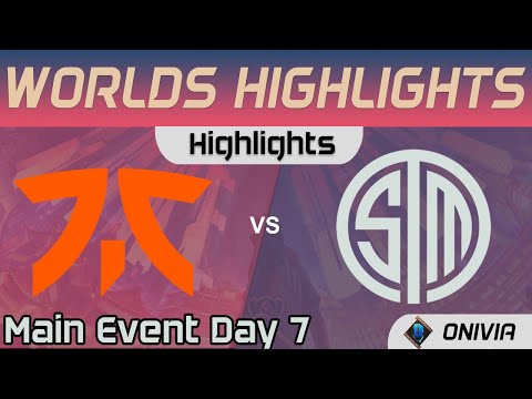 FNC vs TSM Highlights Day 7 Worlds 2020 Main Event Fnatic vs Team SoloMid by Onivia