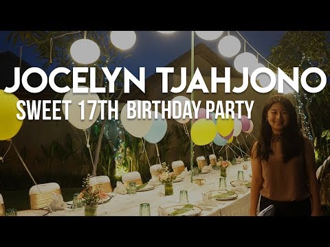 Jocelyn Tjahjono Sweet 17th Birthday Party | Theanna Eco Villa and Spa