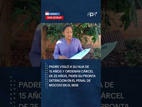 CARCEL PARA V10LADOR EN EL BENI