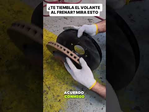 Cómo cambiar balatas y discos 🔧 (Por esto TIEMBLA tu volante al frenar) #shorts