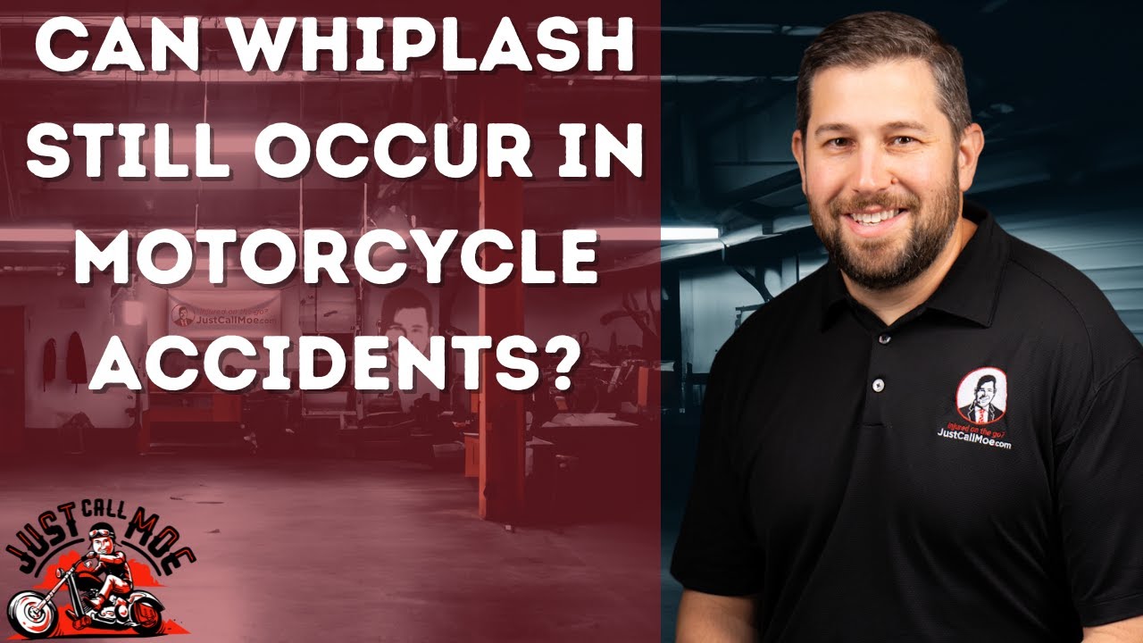 Can whiplash still occur in motorcycle accidents?