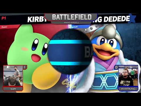 [MESA: Battlefield 9] Pools Wave A: Kam (Kirby) vs. THEWhffkng (Little Mac, King Dedede)