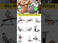 Perfect Sixpack Exercises For Gaining Muscle Fast Home Workouts SixPackAbs Abs CoreExercises