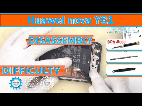 Huawei nova Y61 EVE-LX9N Take apart Disassembly in detail