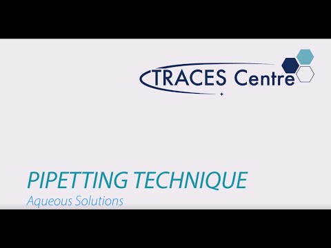 Proper Pipetting Technique